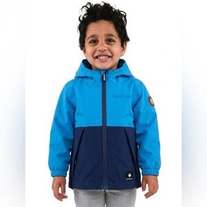 Toddler Boy Canadiana x Canadian Geographic Lightweight Rain Jacket Size 3T Blue